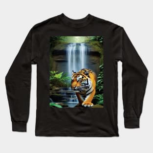 Tiger in jungle Long Sleeve T-Shirt